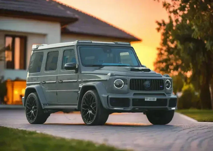 Mercedes-Benz G63 For Rent Brabus Model AMG 2023 or similar
